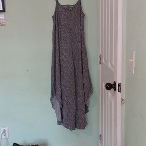 Elegant Black and White Women's Dress